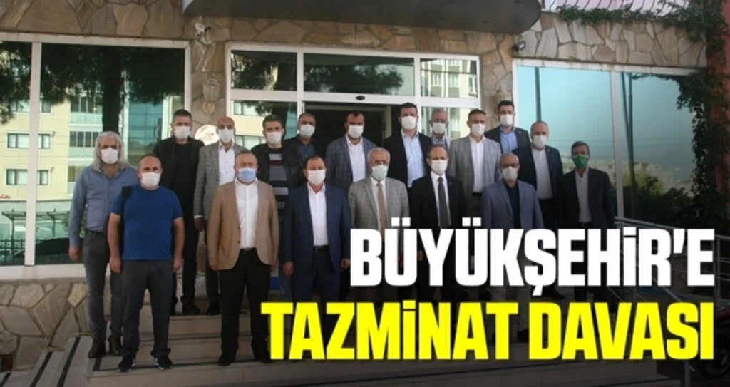 Büyükşehir'e tazminat davası 
