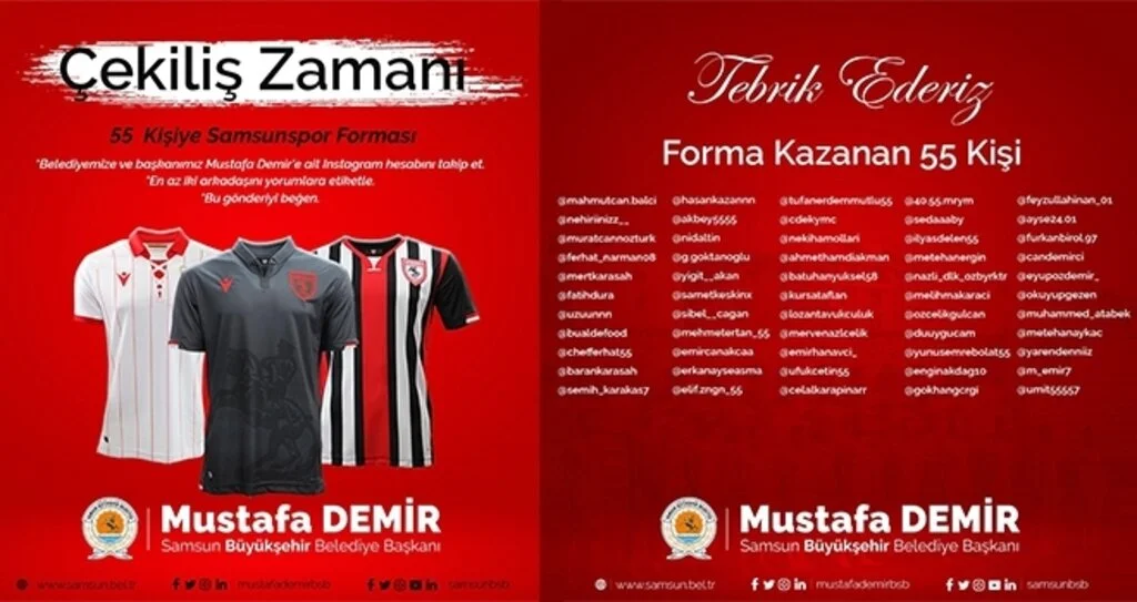 Büyükşehir'in forma çekilişi tamamlandı