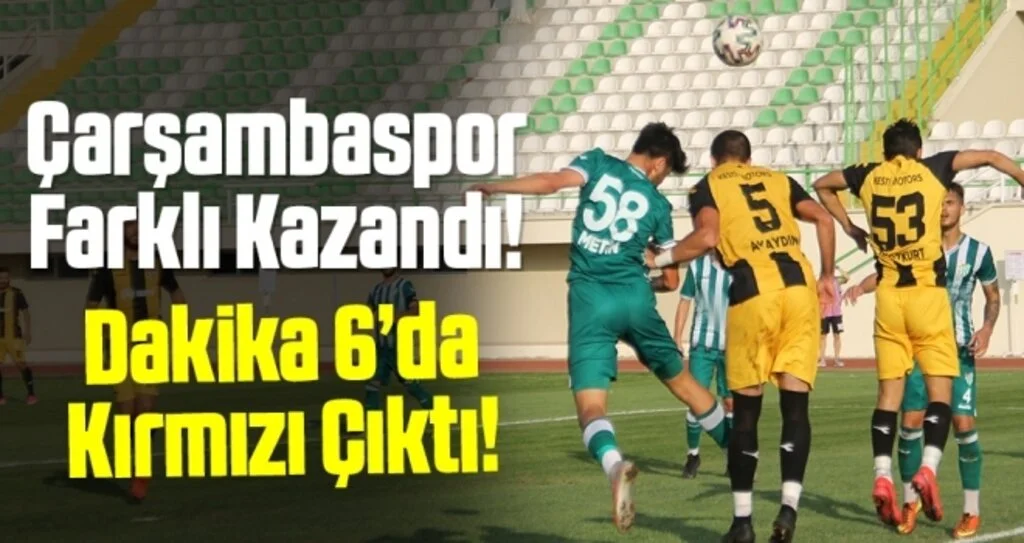 Çarşambaspor: 5 - Arhavispor: 0