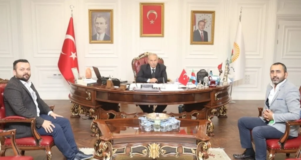 Çerkeslerden Kaymakam Keklik ve Başkan Demirtaş’a ziyaret
