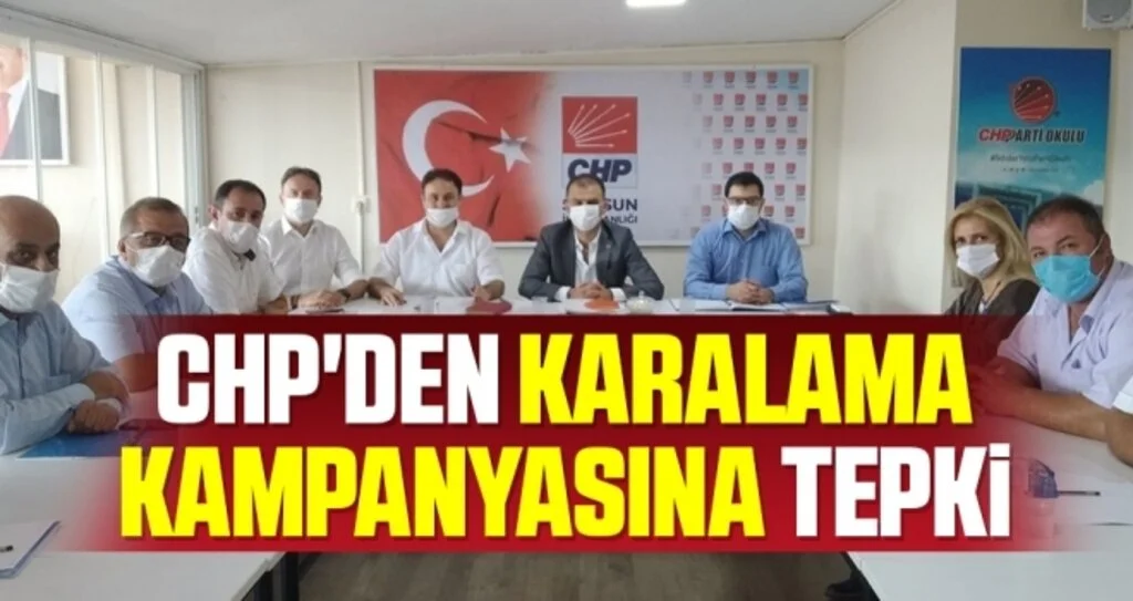 CHP'den karalama kampanyasına tepki 