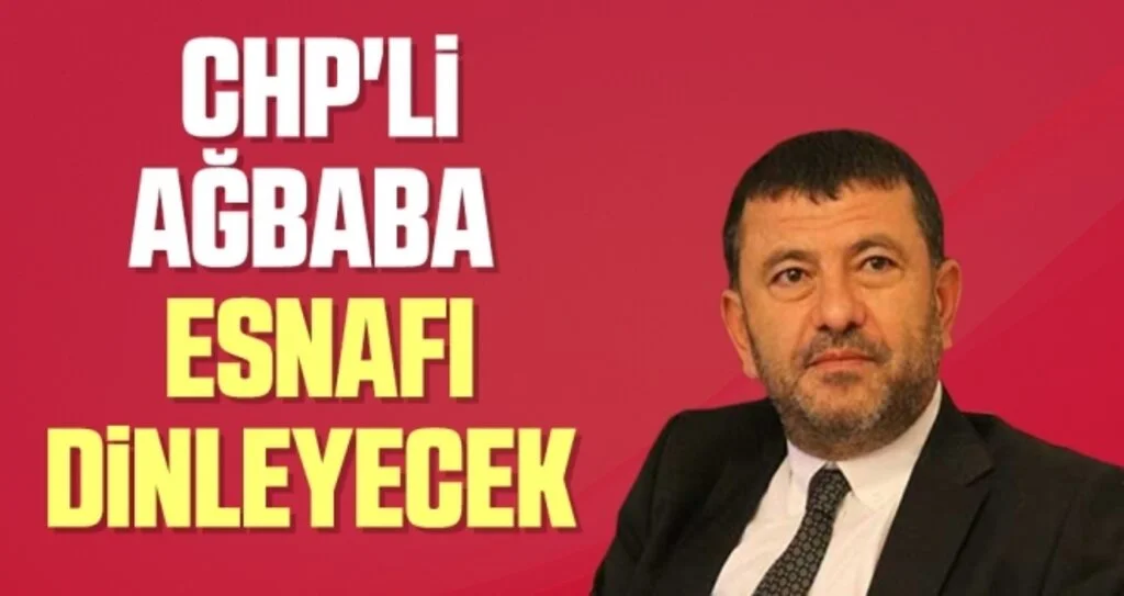 CHP'li Veli Ağbaba Samsun'da Esnafı Dinleyecek