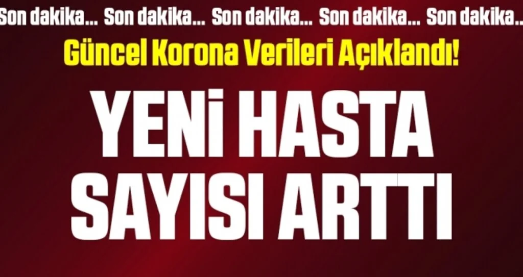 Corona virüsü verileri açıklandı! İşte 8 Ekim tablosu…