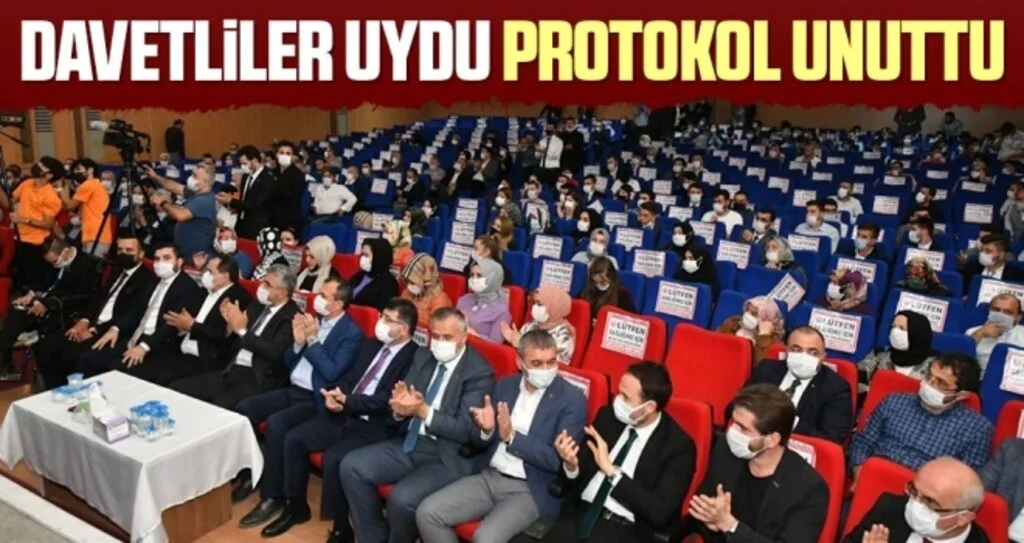 Davetliler Uydu Protokol Unuttu
