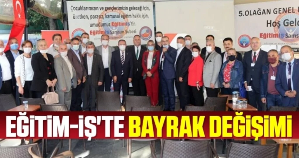 Eğitim-İş'te bayrak değişimi