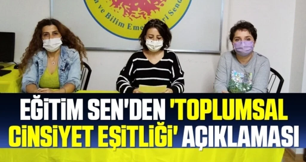 Eğitim Sen'den 'toplumsal cinsiyet eşitliği' açıklaması