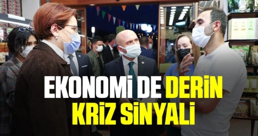 Ekonomi de derin kriz sinyali