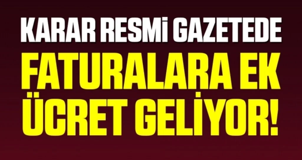 Elektrik, su ve doğalgaz sayaçlarına muayene ücreti geliyor! Resmi Gazete yayımlandı