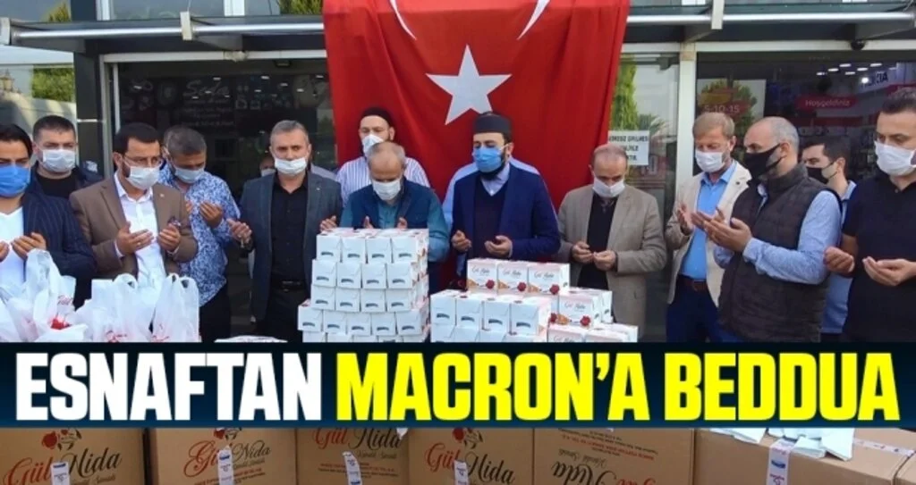 Esnaftan Macron’a beddua