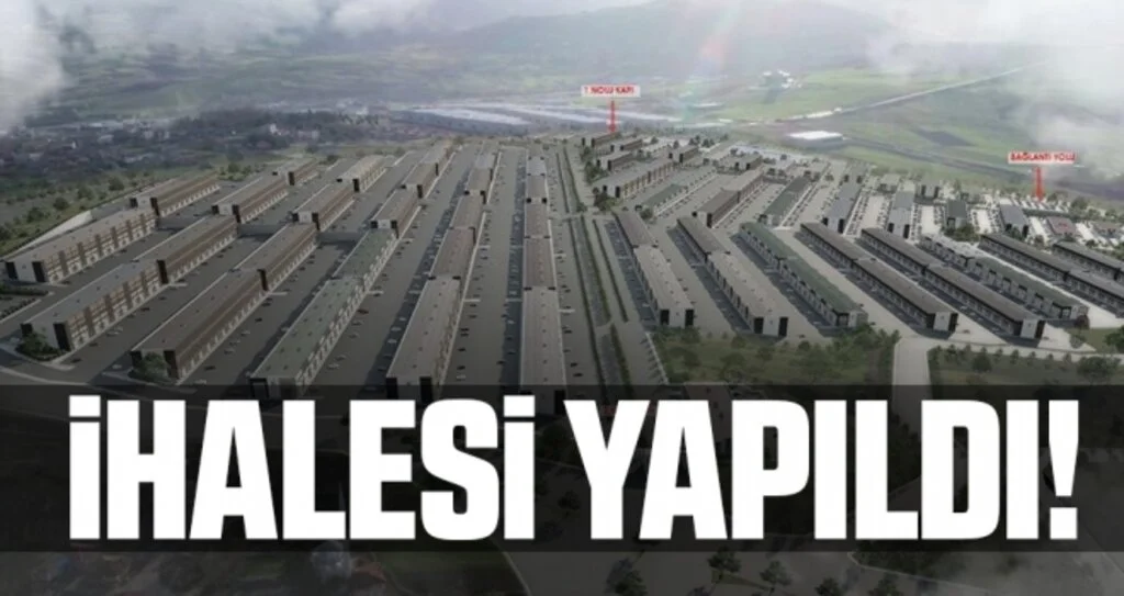 Gülsan’ın taşınacağı Toybelen Küçük Sanayi Sitesi ihale edildi