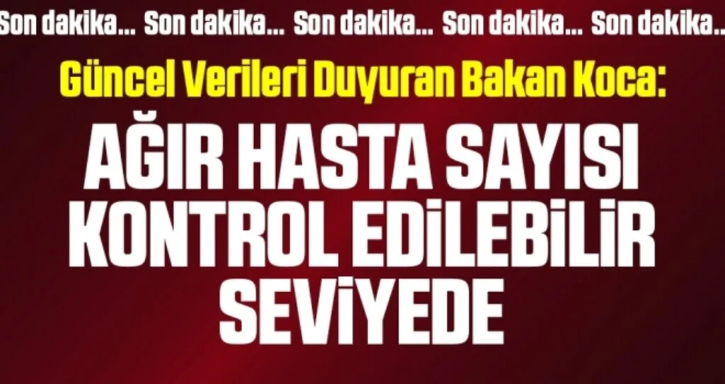 Güncel corona virüsü verileri açıklandı! İşte 6 Ekim tablosu…