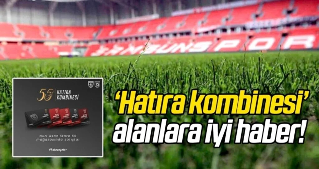 Hatıra kombinesi alanlara iyi haber!