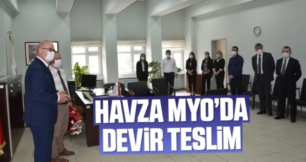 Havza MYO’da devir teslim