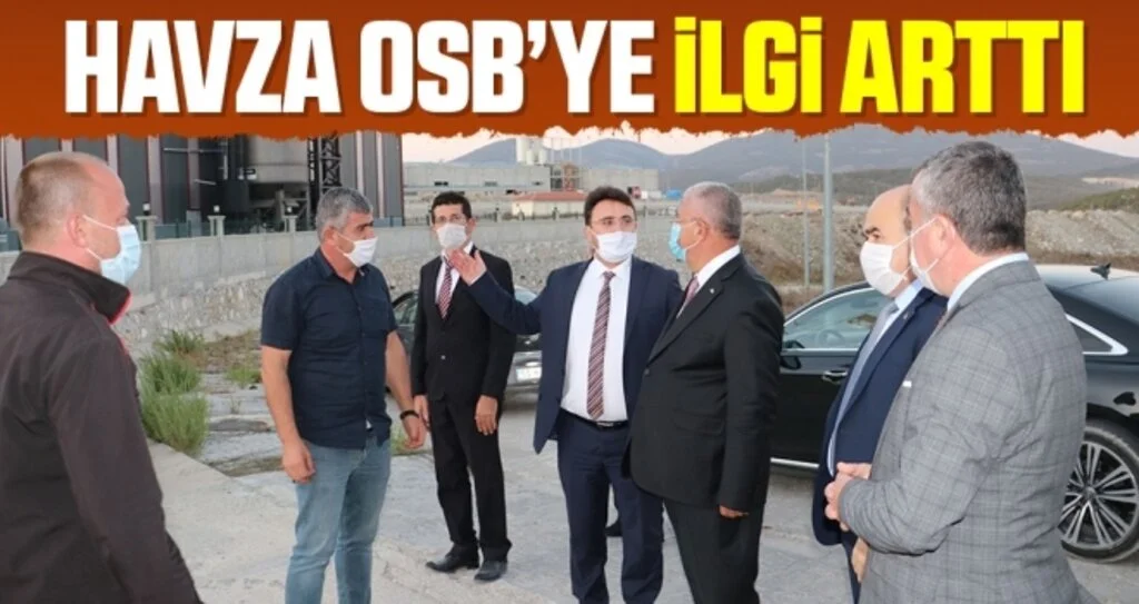 Havza OSB’ye ilgi arttı