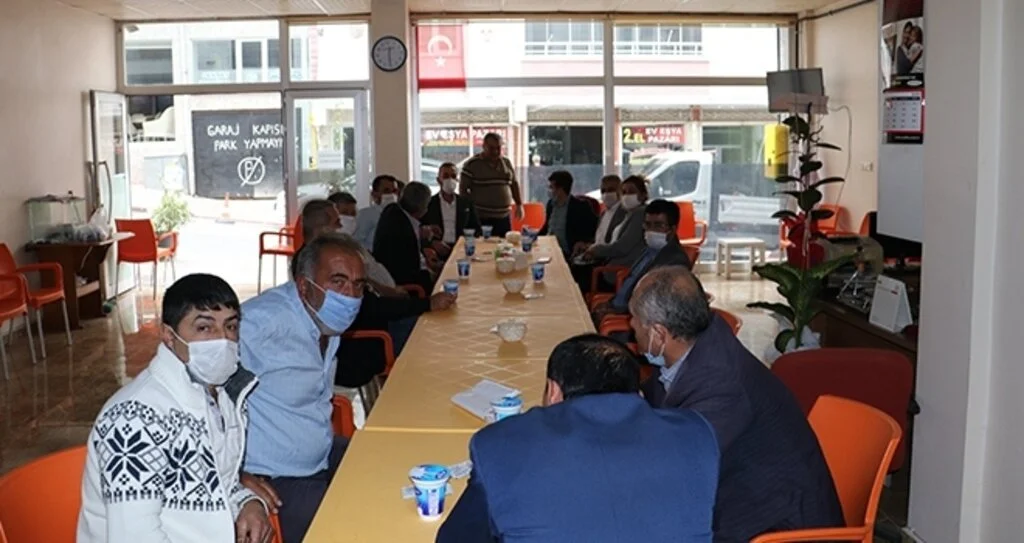 Havza’da Denizbank muhtarları unutmadı