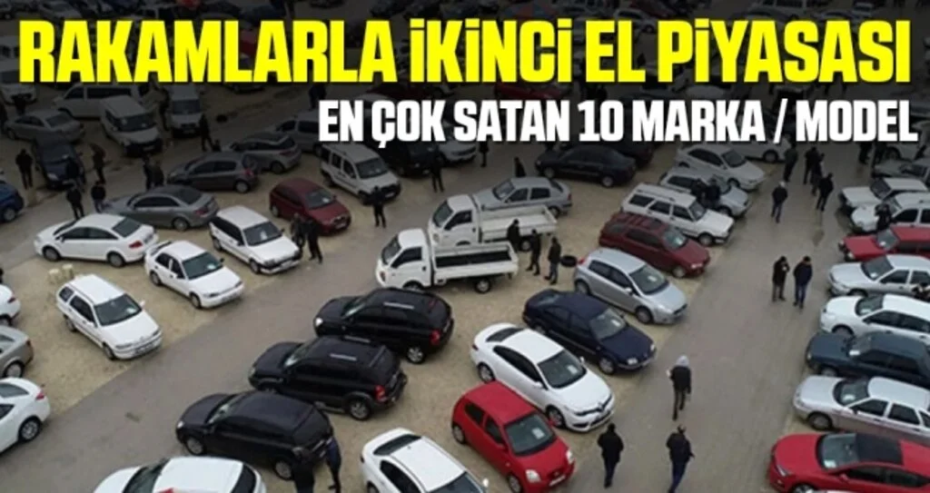 İkinci el online araç pazarında eylülde en çok satan marka ve modeller