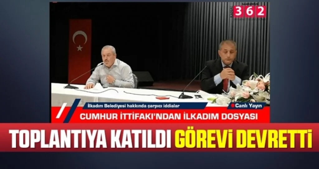 İlkadım Belediye Meclisi MHP Grup Başkanvekili Cemalettin Kola Toplantıya katıldı görevi devretti 