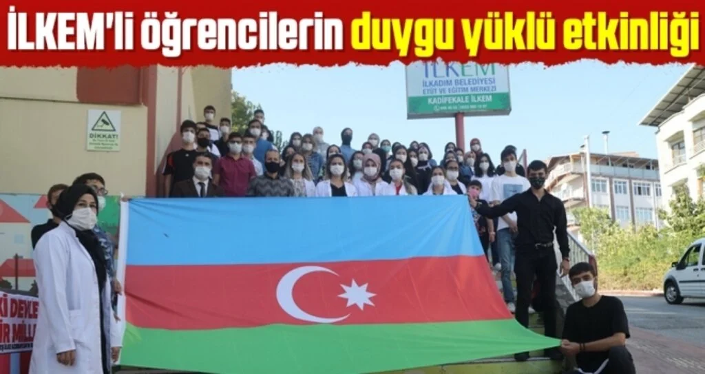 İLKEM'li öğrencilerin duygu yüklü etkinliği