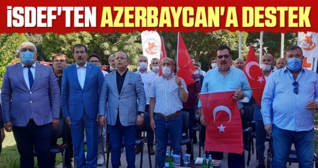 İSDEF'ten Azerbaycan'a destek