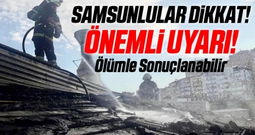İtfaiyeden 'baca temizliği' uyarısı