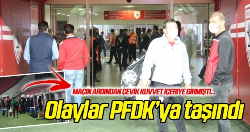Keçiören maçının ardından yaşanan olaylar PFDK'ya taşındı