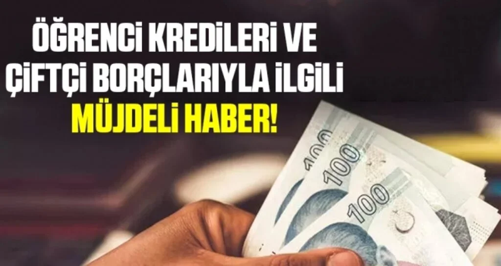 KYK borçları silinecek mi? Öğrenci kredileri ile çiftçi borçlarıyla ilgili yeni düzenleme