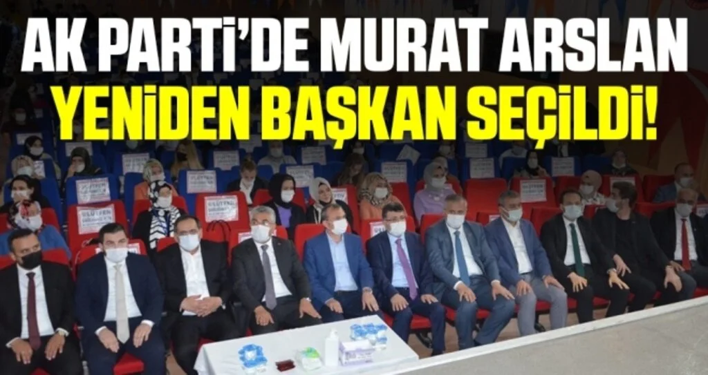 Murat Arslan yeniden AK Parti Bafra Gençlik Kolları başkanı oldu