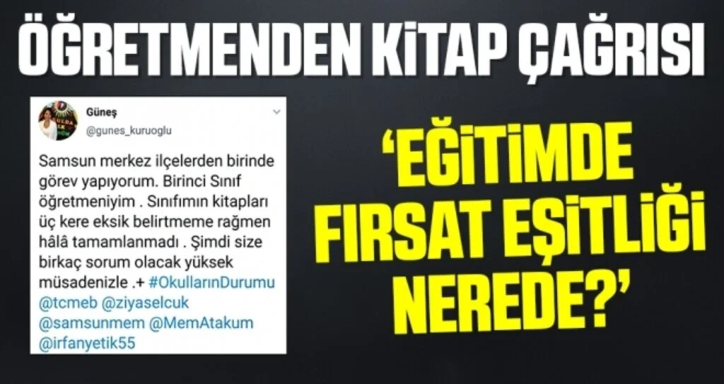 Öğretmenden Kitap Çağrısı