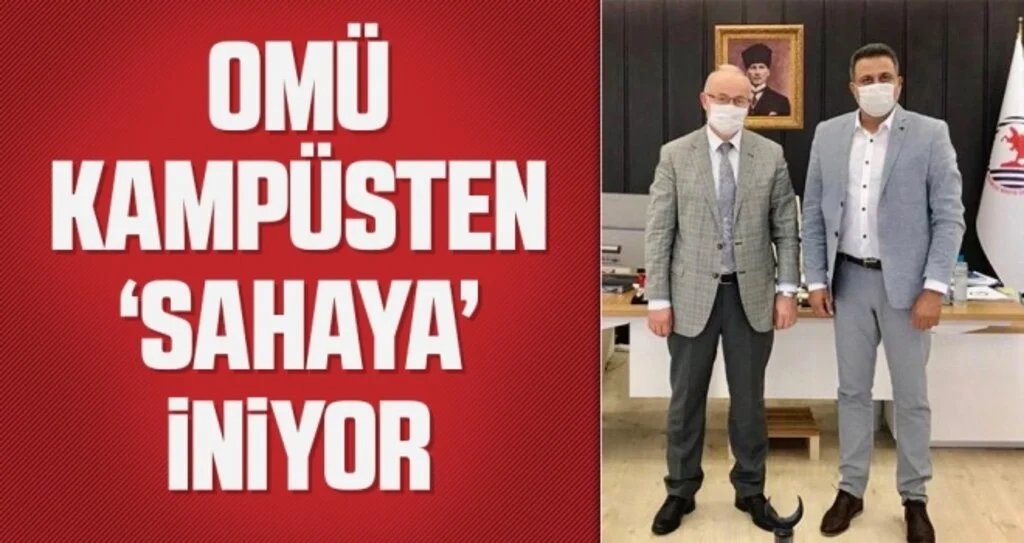 OMÜ Kampüsten 'Sahaya' İniyor