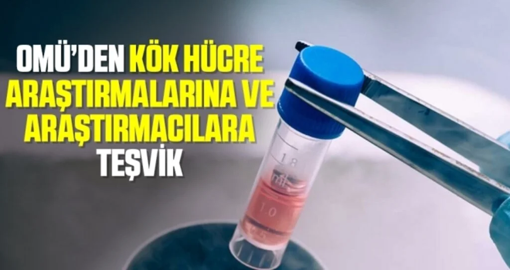 OMÜ’den kök hücre araştırmalarına ve araştırmacılara teşvik