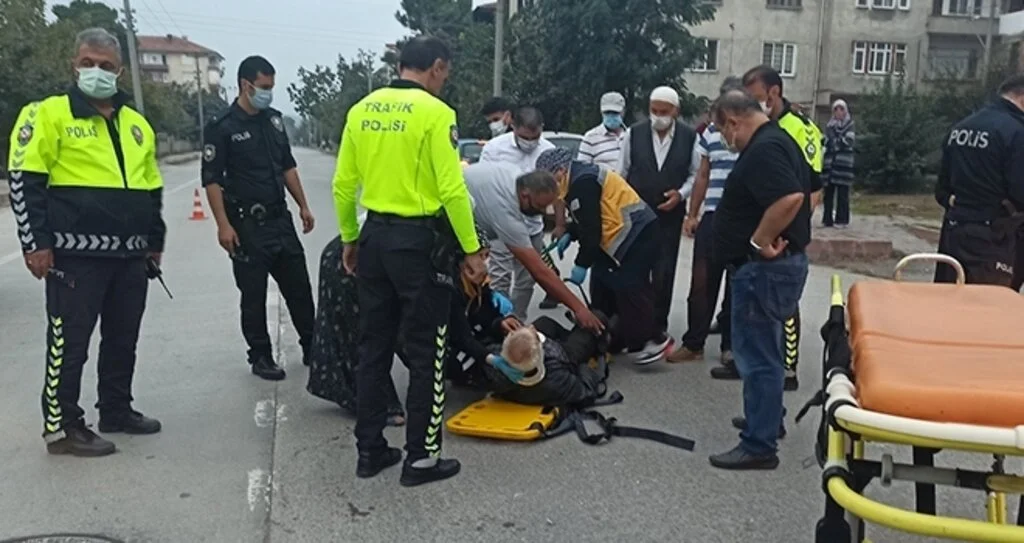 Otomobil ile motosiklet çarpıştı: 1 yaralı