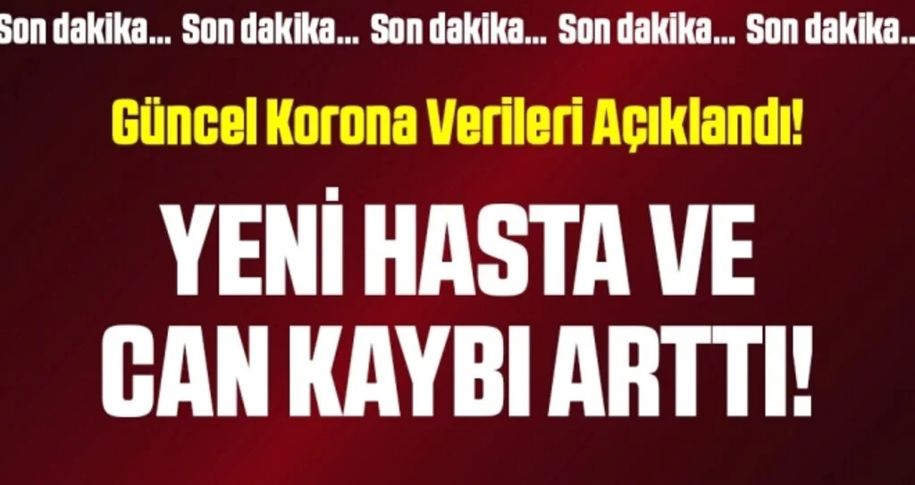 Sağlık Bakanlığı corona verilerini açıkladı! İşte 15 Ekim tablosu…