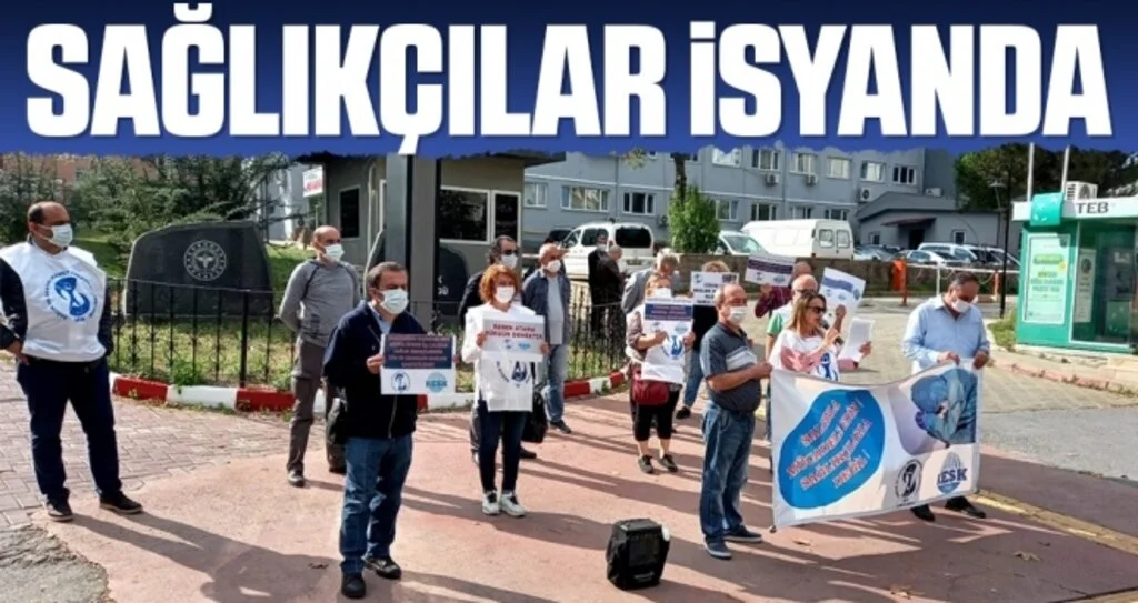 Sağlıkçılar İsyanda