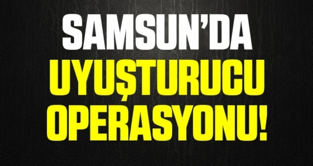 Samsun'da 2 bin 345 adet uyuşturucu hap ele geçirildi: 3 gözaltı