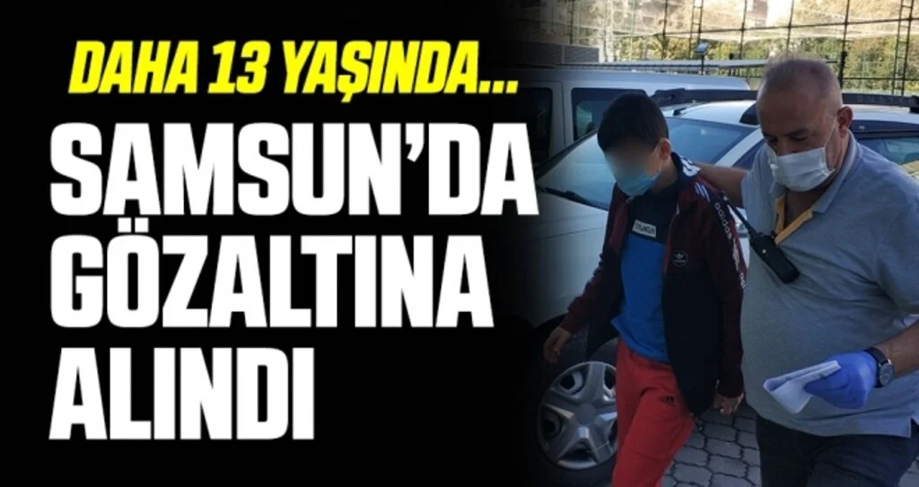 Samsun'da bıçakla yaralama ve gasp olayına 2 gözaltı