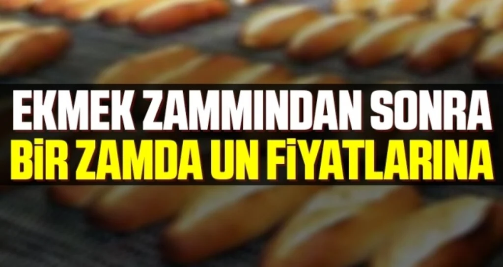 Samsun'da Ekmeğe yapılan zamdan sonra un fiyatlarıda arttı
