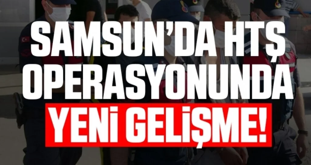 Samsun'da HTŞ terör örgütü şüphelisi 4 yabancı adliyeye sevk edildi