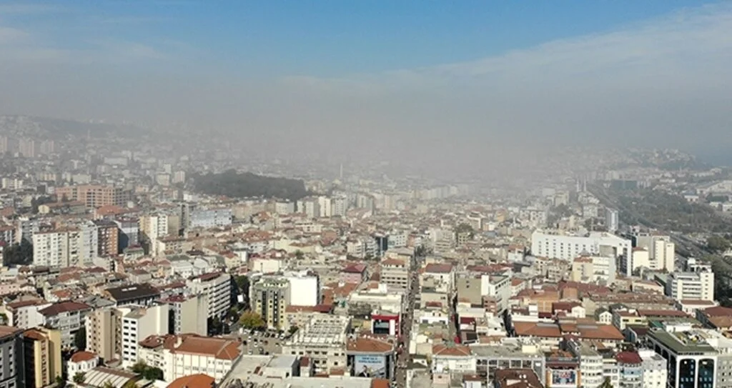 Samsun'da 'pus'lu hava