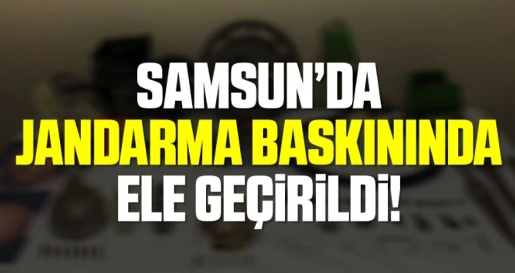 Samsun'da Tarihi Eser Operasyonu
