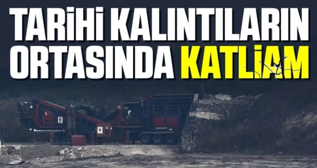 Samsun'da Tarihi Kalıntıların Ortasında Katliam