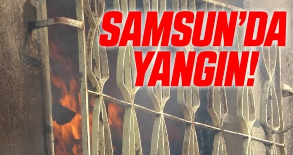 Samsun'da Yangın!