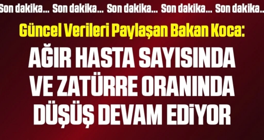 Son dakika… 2 Ekim corona virüsü verileri açıklandı