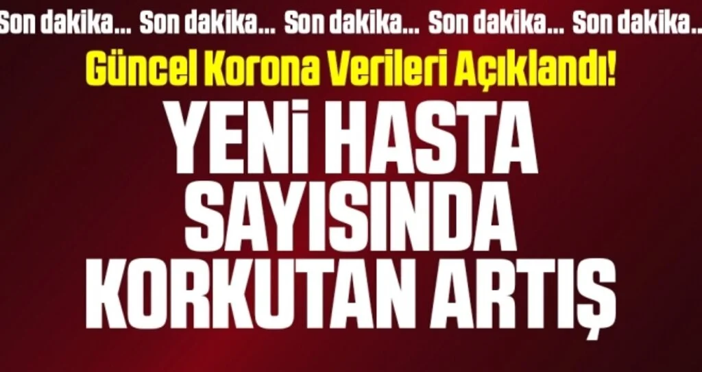 Son dakika… Bakan Koca, coronadan kaynaklı can kaybı ve yeni hasta sayısını açıkladı! İşte 26 Ekim tablosu…