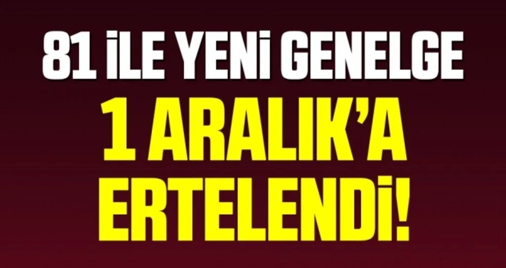 Son dakika! İçişleri Bakanlığı'ndan yeni koronavirüs genelgesi: Etkinlikler 1 Aralık'a kadar ertelendi