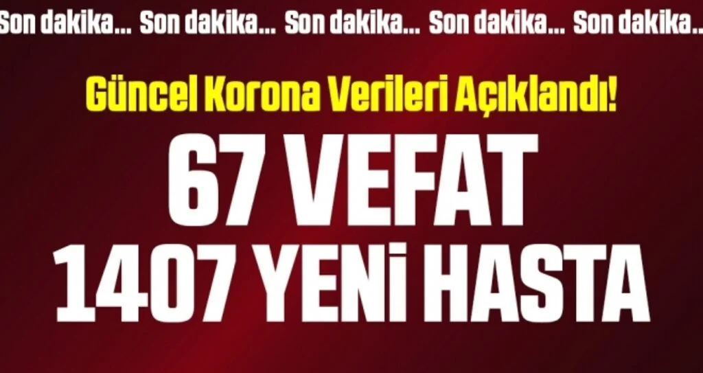 Son dakika… Türkiye’deki güncel corona verileri açıklandı! İşte 1 Ekim tablosu