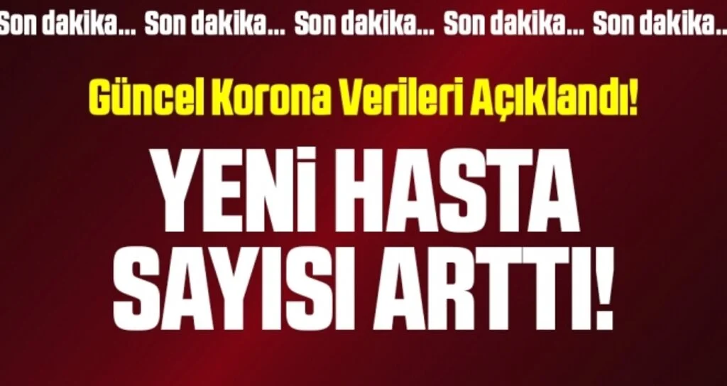 Son dakika… Türkiye’deki güncel corona verileri açıklandı! İşte 5 Ekim tablosu