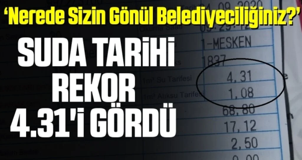 Suda Tarihi Rekor: 4.31'i Gördü