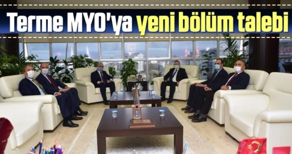 Terme MYO'ya yeni bölüm talebi