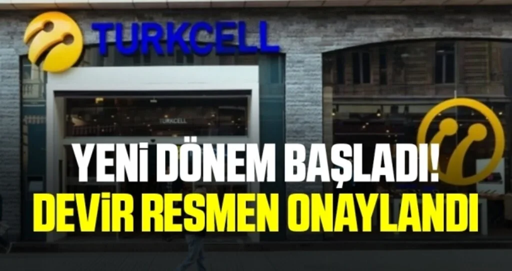Turkcell'de TVF'ye hisse devrine onay verildi