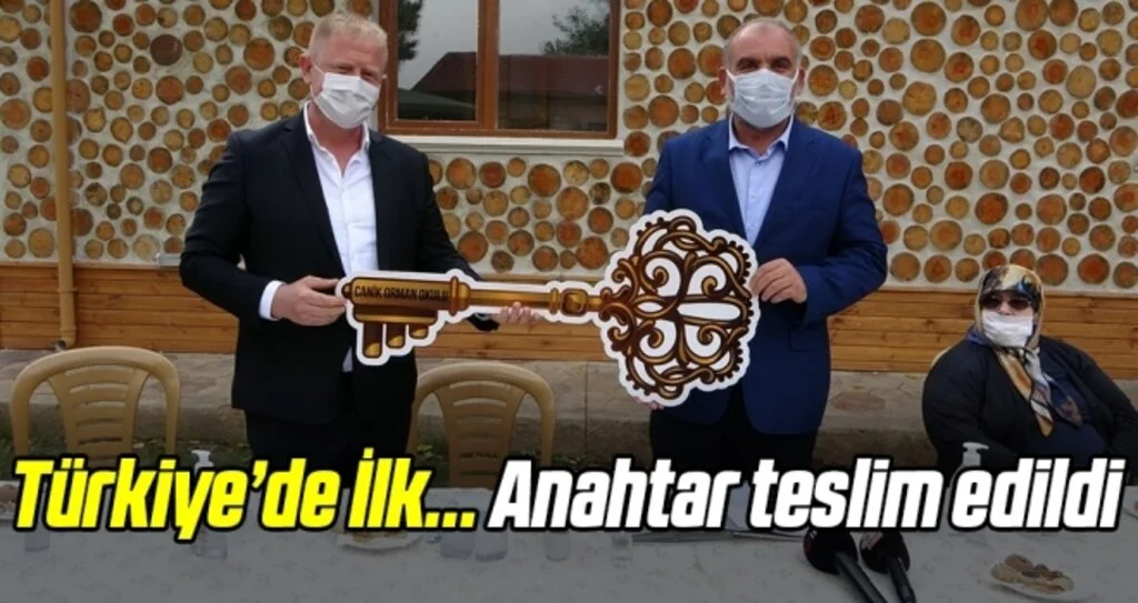 Türkiye'nin ilk devlet destekli 'Orman Okulu'nda anahtar teslimi